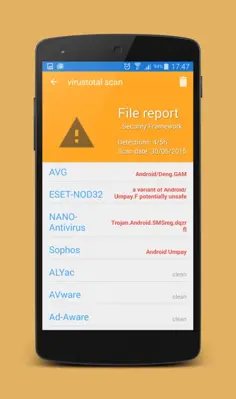 VirusTotal Mobile android App screenshot 4